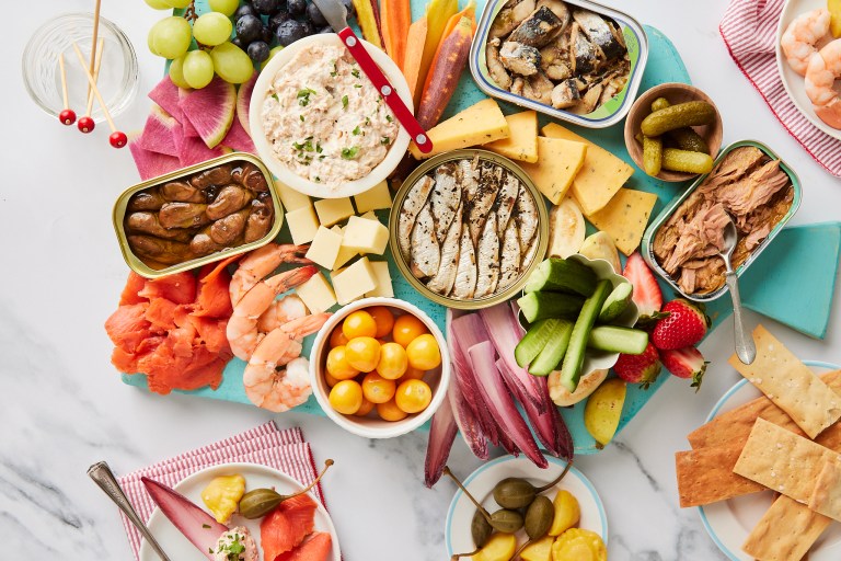 seafood Seacuterie Board