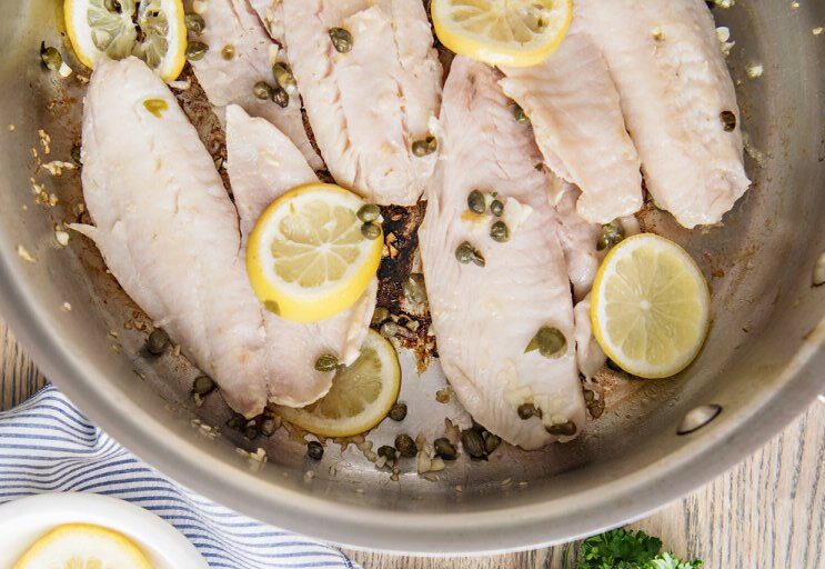 Lemon Tilapia Piccata