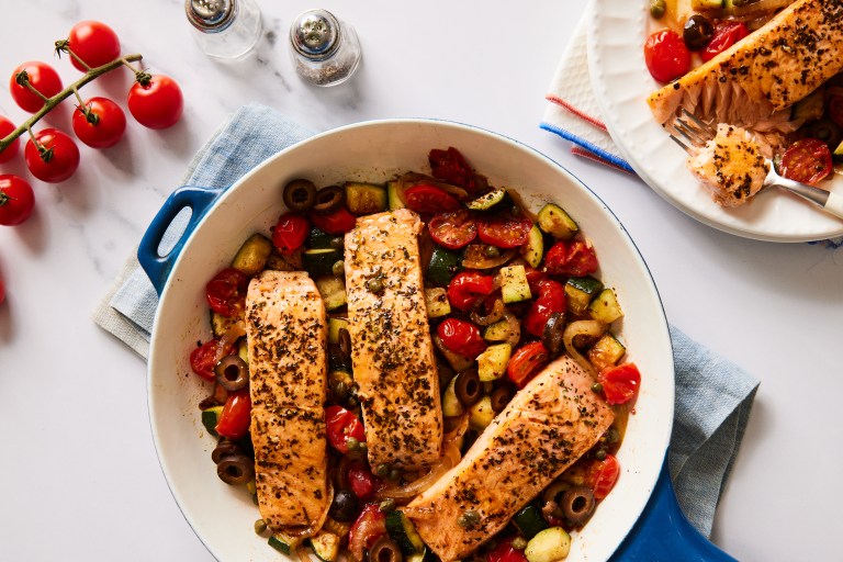 One-Pan Mediterranean Salmon