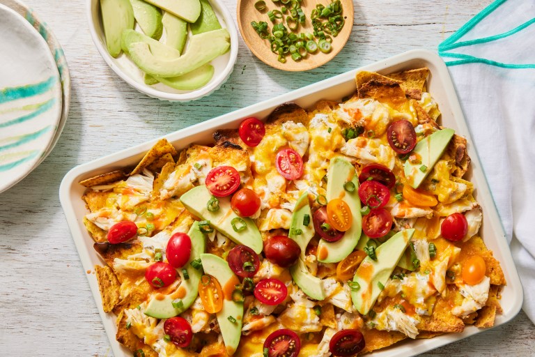 Sheet Pan Crab Nachos