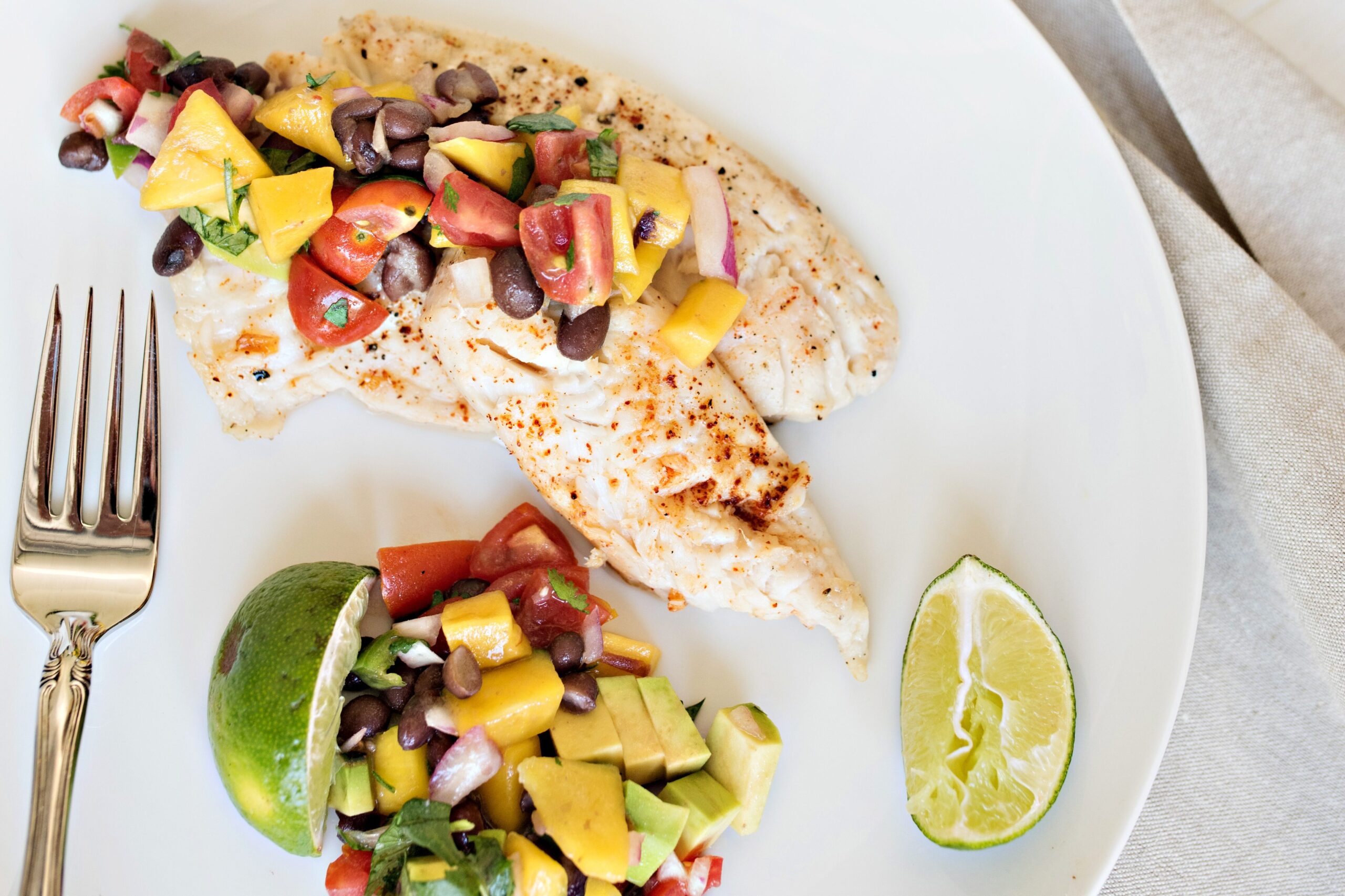 Tilapia with Mango Salsa